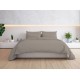 COMPLETO LENZUOLA MATRIMONIALE COTONE PERCALLE TINTA UNITA GIPETEX