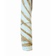 TAPPETO JUTA TONDO 100CM RAJA BIANCO LOVELY SHABBY GITIESSE