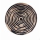 TAPPETO JUTA TONDO 100CM RAJA LOVELY SHABBY GITIESSE
