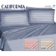 COMPLETO LENZUOLA MATRIMONIALE COTONE CALIFORNIA DOLCE NOTTE PEZZOLI