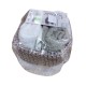 SET 4 PEZZI LAVETTE SPUGNA 30X30CM UNCINETTO SEFORA