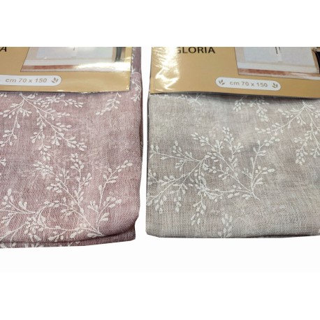 COPPIA TENDINE RICAMATE GLORIA BARBERITEX