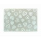 COPPIA TOVAGLIETTE AMERICANE CUORI BEIGE MIROS PEZZOLI