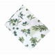 TOVAGLIA COTONE OLIVE FONDO BIANCO PEZZOLI
