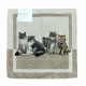 CENTRO RUNNER FODERA CUSCINO GOBELIN GATTI TAA ARCONATE