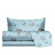 COMPLETO LENZUOLA SINGOLO COTONE TEDDY JOLLY HERMET