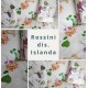 2 PEZZI COMPLETO LENZUOLA MATRIMONIALE COTONE PERCALLE ROSSINI FIORELLINI HOME SWEET HOME