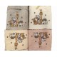 SET SPUGNA RICAMATO ASCIUGAMANO + OSPITE CANI PEZZOLI