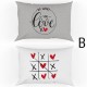 COMPLETO LENZUOLA COTONE 5 COMBINAZIONI HAPPY QUADRIFOGLIO B