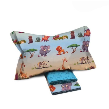 COMPLETO LENZUOLA SINGOLO COTONE SIMBA NOVIA