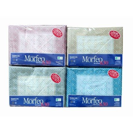 COMPLETO LENZUOLA MATRIMONIALE COTONE MORFEO K2090 CENTROTEX