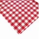 TOVAGLIA COTONE QUADRETTI ROSSI PEZZOLI
