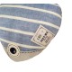 CUSCINO ARREDO IMBOTTITO 35CM PESCE RIGA BLU PEZZOLI