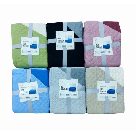 TRAPUNTINO MICROFIBRA TERMOSALDATO BICOLORE JOIN LOVELY HOME