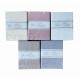 COMPLETO LENZUOLA MATRIMONIALE COTONE TINTA UNITA ROUCHES ISABELLE GITIESSE