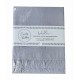COMPLETO LENZUOLA MATRIMONIALE COTONE TINTA UNITA ROUCHES ISABELLE GITIESSE