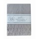 COMPLETO LENZUOLA MATRIMONIALE COTONE TINTA UNITA ROUCHES ISABELLE GITIESSE