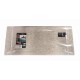 TAPPETO JACQUARD GIOVE SUARDI ARGENTO