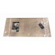 TAPPETO JACQUARD GIOVE SUARDI TORTORA