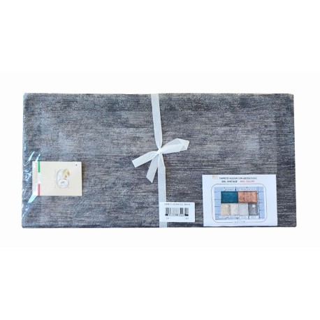 TAPPETO DA CUCINA VELOUR VINTAGE EG GRIGIO PERLA