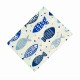 TOVAGLIA COTONE PESCI BLU PEZZOLI