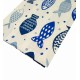 TOVAGLIA COTONE PESCI BLU PEZZOLI