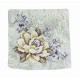 FEDERA CUSCINO ARREDO 45X45CM GOBELIN FIORI CREMA LILLA ARABESQUE PEZZOLI