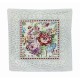 FEDERA CUSCINO ARREDO 45X45CM GOBELIN FIORI MULTICOLORE ARABESQUE PEZZOLI