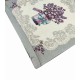 FEDERA CUSCINO ARREDO 45X45CM GOBELIN VASO LAVANDA PEZZOLI