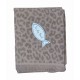 TELO MARE SPUGNA 90X170CM JACQUARD FRANGE PARDUS LOVELY BEACH GITIESSE