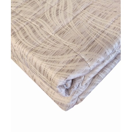 TRAPUNTINO MICROFIBRA MATRIMONIALE RASO JACQUARD ALIS LINEA ORO