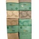 COPPIA SPUGNA ASCIUGAMANO + OSPITE JACQUARD GINKGO LINEA ORO