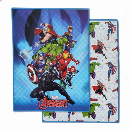 TRAPUNTINO MICROFIBRA SINGOLO AVENGERS MARVEL NOVIA