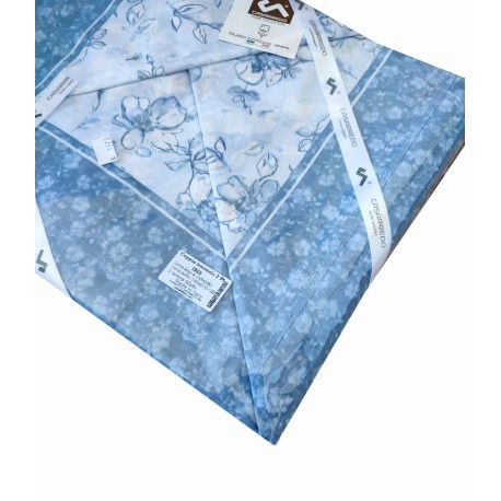 COMPLETO LENZUOLA COTONE MATRIMONIALE IRIS CASARREDO