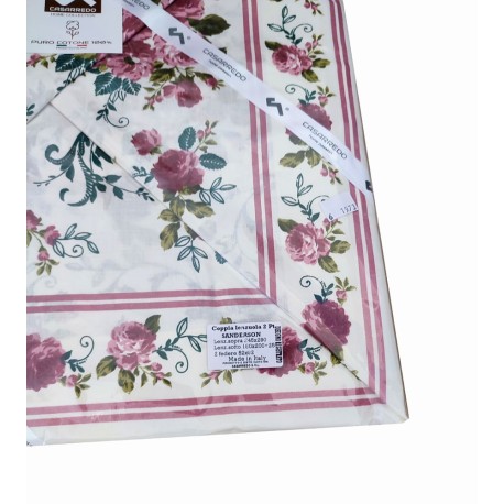 COMPLETO LENZUOLA COTONE MATRIMONIALE SANDERSON CASARREDO