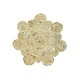 CONFEZIONE 6 PEZZI SOTTOPIATTO JUTA 36CM JANIS FIORE GITIESSE