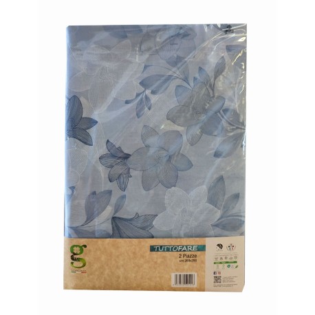 COPRITUTTO COTONE DISEGNO LILLY QUADRIFOGLIO