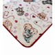 TAPPETO CUCINA JACQUARD GOMMATO ANTISCIVOLO INSETTI FIORI EG