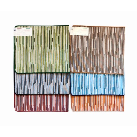 TAPPETO CUCINA JACQUARD GOMMATO ANTISCIVOLO RIGHE EG