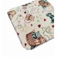 CONFEZIONE 6 PEZZI CUSCINI JACQUARD PER SEDIE ALETTE CANE GATTO TG