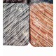 CONFEZIONE 6 PEZZI CUSCINI JACQUARD PER SEDIE ALETTE RIGHE TG