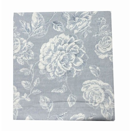 COMPLETO LENZUOLA COTONE IDA LIVING IMBERTI AZZURRO