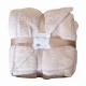 PLAID PILE AGNELLATO MATRIMONIALE TINTA UNITA NEW YORK EASY HOME