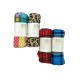 20 PEZZI PLAID PILE 130X160CM STAMPATO MIXER EASY HOME