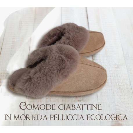 CIABATTE DONNA PILE 37-38 E 39-40 ALASKA PEZZOLI