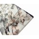 PLAID PILE STAMPATO AGNELLATO DIGITALE FIORI CAROL LINEA ORO
