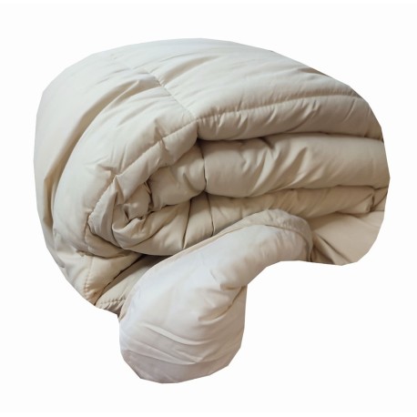 TRAPUNTA INVERNALE MICROFIBRA LOREN BICOLOR LINEA ORO BEIGE