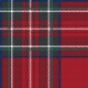 COPRIPIUMINO COTONE KILT QUADRIFOGLIO