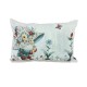 SET ARREDO CUSCINO FODERA CENTRO RUNNER JACQUARD GOBELIN ELFO PRIMAVERA TG IMBOTTITO