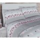 COMPLETO LENZUOLA COTONE MATRIMONIALE LOVELY TOPCASA NIDO HOME